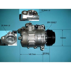 Compressor (AirCon Pump) BMW 323 2.5 (E46) Petrol (Mar 1998 to Aug 1998)