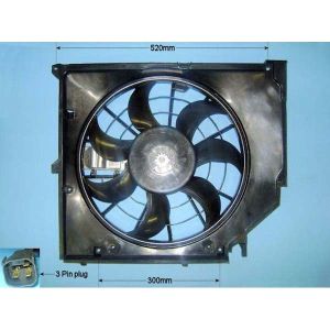 Condenser Cooling Fan BMW 318 1.8 (E46) Petrol (Sep 2001 to Dec 2005)