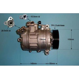 Compressor (AirCon Pump) BMW 335 3.0 (E90) Petrol (Sep 2006 to Dec 2011)