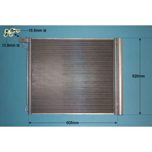 Condenser (AirCon Radiator) BMW X5 3.0 M 50d (F15) Diesel (Aug 2013 to Jul 2018)