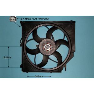 Radiator Cooling Fan BMW X3 2.0 (E83) Petrol (Oct 2003 to Jul 2006)