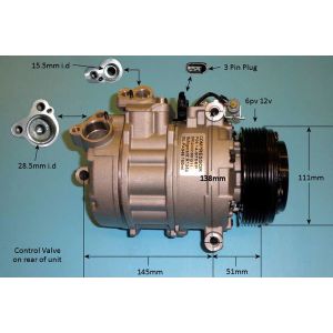 Compressor (AirCon Pump) BMW 1 Series 130 3.0 (E88) Petrol (Mar 2008 to Aug 2014)