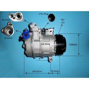 Compressor (AirCon Pump) BMW X3 3.0 D (E83) Diesel (Sep 2008 to Aug 2011)