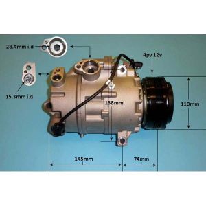 Compressor (AirCon Pump) BMW X5 3.0 xDrive N52 (E70) Petrol (Feb 2007 to Dec 2012)