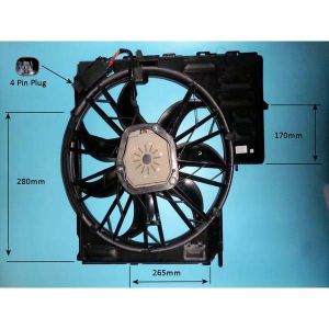 Condenser Cooling Fan BMW X5 4.4 (E53) Petrol (Oct 1998 to Sep 2003)