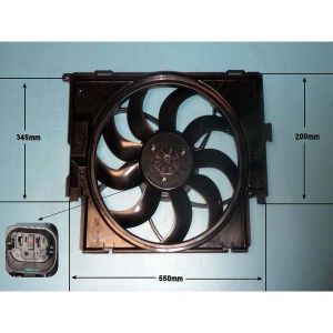 Condenser Cooling Fan BMW 316 1.6 (F30) Petrol (Oct 2012 to Aug 2016)