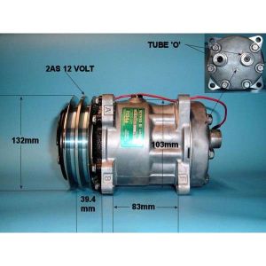 Compressor (AirCon Pump) Case IH 71 Series 7110E Diesel Manual (1990 to 2023)