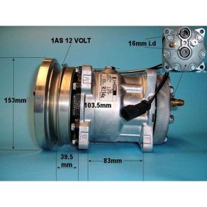 Compressor (AirCon Pump) Caterpillar Backhoe 416B Diesel Manual (1990 to 2023)