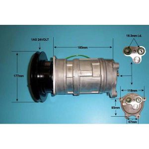 Compressor (AirCon Pump) Caterpillar Quarry Truck 777D Diesel (1990 to 2023)