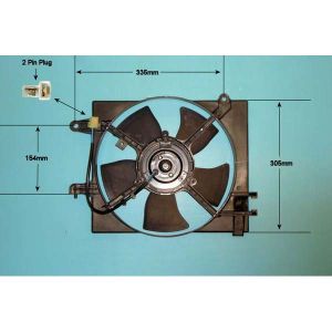 Radiator Cooling Fan Chevrolet Matiz 1.0 Petrol (Mar 2005 to 2023)