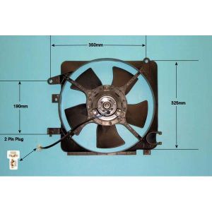 Radiator Cooling Fan Chevrolet Matiz 0.8 LPG Petrol (Mar 2005 to 2023)