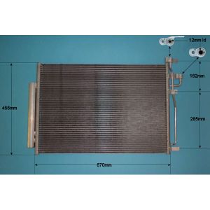 Condenser (AirCon Radiator) Chevrolet Captiva 2.4 16v Petrol (Jun 2006 to Mar 2011)