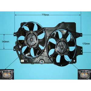 Condenser Cooling Fan Chrysler Voyager 2.0 Petrol (Jan 1995 to Mar 1998)