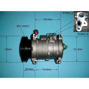 Compressor (AirCon Pump) Chrysler PT Cruiser 2.0 16v Petrol (Jun 2000 to 2023)