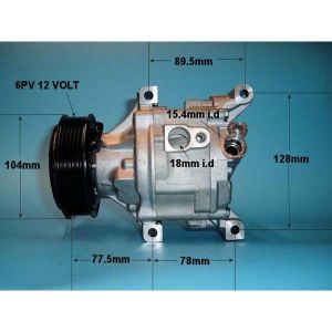 Compressor (AirCon Pump) Chrysler Ypsilon 0.9 Petrol (May 2011 to 2023)