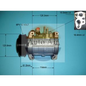 Compressor (AirCon Pump) Chrysler Grand Voyager 2.5 CRD Diesel Manual (Mar 2004 to Feb 2008)