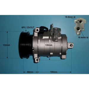 Compressor (AirCon Pump) Chrysler 300 C 3.5 Petrol (Aug 2005 to Dec 2006)