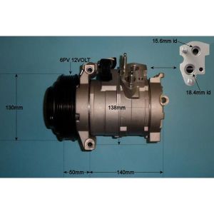 Compressor (AirCon Pump) Chrysler 300 C 3.5 Petrol (Dec 2006 to Dec 2008)