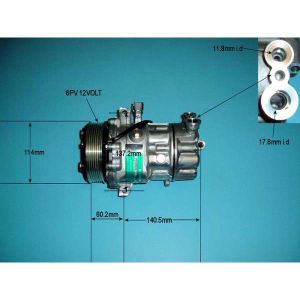 Compressor (AirCon Pump) Chrysler Delta 1.6 D Diesel (Aug 2011 to 2023)