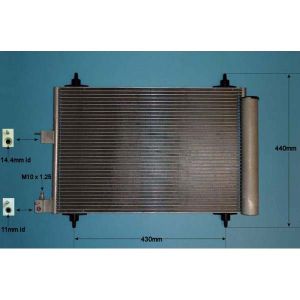 Condenser (AirCon Radiator) Citroen Berlingo 2.0 HDi Diesel (Nov 2002 to 2023)