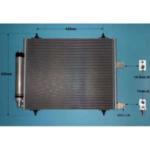 Condenser (AirCon Radiator) Citroen C8 2.0 HDi 107HP Diesel (Jul 2002 to Nov 2006)