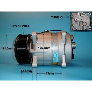 Compressor (AirCon Pump) Citroen Xantia 1.9 D Diesel (Jan 1995 to Apr 1998)