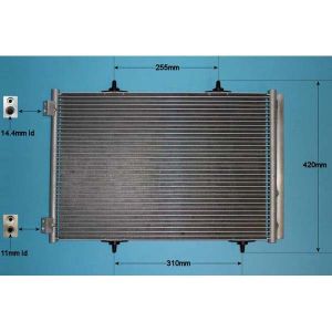 Condenser (AirCon Radiator) Citroen C3 1.6 HDi Diesel (Jul 2014 to 2023)