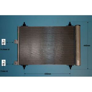 Condenser (AirCon Radiator) Citroen Berlingo 1.6 HDi Diesel (Jul 2005 to Apr 2008)