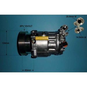 Compressor (AirCon Pump) Citroen C5 3.0 V6 Petrol (Oct 2009 to 2023)