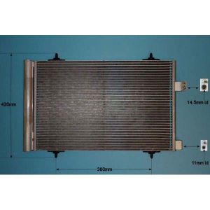 Condenser (AirCon Radiator) Citroen C5 1.6 Petrol (Oct 2009 to 2023)