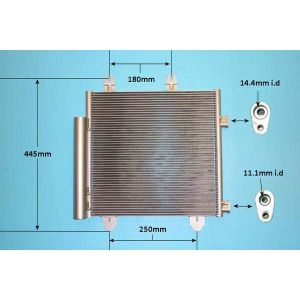 Condenser (AirCon Radiator) Citroen C1 1.0 VVTI Petrol (Jun 2018 to 2023)