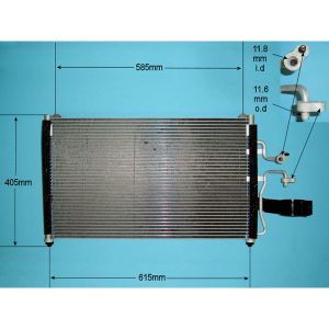 Condenser (AirCon Radiator) Daewoo Leganza 2.0 Petrol (Jun 1997 to Dec 2002)