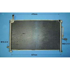 Condenser (AirCon Radiator) Daewoo Matiz 0.8 Petrol (Oct 2000 to Mar 2001)