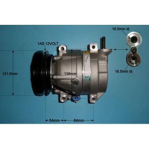 Compressor (AirCon Pump) Daewoo Lanos 1.4 Petrol (Jul 1999 to May 2005)