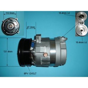 Compressor (AirCon Pump) Daewoo Tacuma 1.8 16v Petrol (Jan 2002 to Jan 2005)