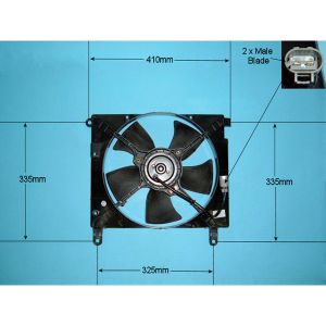 Radiator Cooling Fan Daewoo Nubira 1.6 Petrol (May 1997 to Mar 1999)