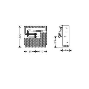 Evaporator Daewoo Nubira 1.8 Petrol (Jul 2003 to 2023)