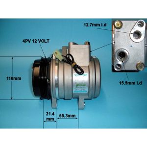 Compressor (AirCon Pump) Daewoo Kalos 1.2 Petrol (Aug 2002 to Jan 2005)