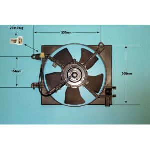 Radiator Cooling Fan Daewoo Matiz 0.8 Petrol (Mar 2001 to Jan 2005)