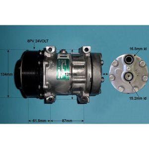 Compressor (AirCon Pump) Daf Truck XF 12900 Diesel (Oct 2012 to 2023)