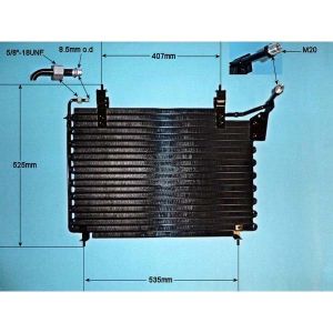 Condenser (AirCon Radiator) Daimler Six 4.0 Petrol (Sep 1994 to Sep 1997)