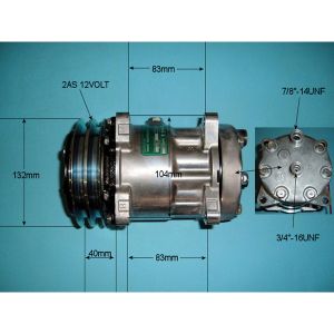 Compressor (AirCon Pump) Deutz Agrotron 265 MK3 Diesel (Jan 2001 to Dec 2003)