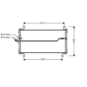 Condenser (AirCon Radiator) Fiat Barchetta 1.8 16v Petrol (Apr 1995 to 2023)