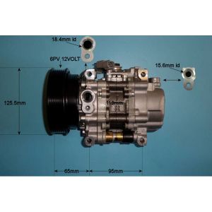 Compressor (AirCon Pump) Fiat Coupe 2.0 20v Turbo Petrol (Aug 1996 to Aug 2000)