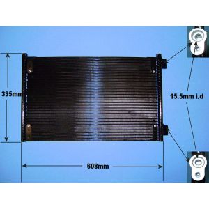 Condenser (AirCon Radiator) Fiat Punto MK2 188 (99-12) 1.2 12v Petrol (Oct 1999 to Jun 2002)