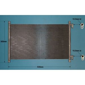 Condenser (AirCon Radiator) Fiat Punto MK2 188 (99-12) 1.8 16v/1.8HGT Petrol (Oct 1999 to May 2002)