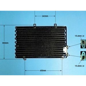 Condenser (AirCon Radiator) Fiat Coupe 2.0 20v Petrol (Aug 1996 to Aug 2000)
