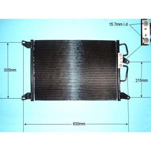 Condenser (AirCon Radiator) Fiat Marea 2.4JTD Diesel (Oct 1998 to 2023)