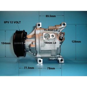 Compressor (AirCon Pump) Fiat Punto MK2 188 (99-12) 1.3 JTD Diesel (Jun 2003 to Mar 2012)