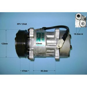 Compressor (AirCon Pump) Fiat Ducato MK2 2.0 Petrol (Feb 1994 to Apr 2002)